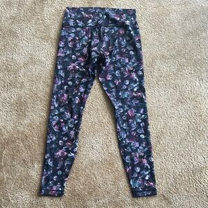 Lululemon Floral Leggings 10